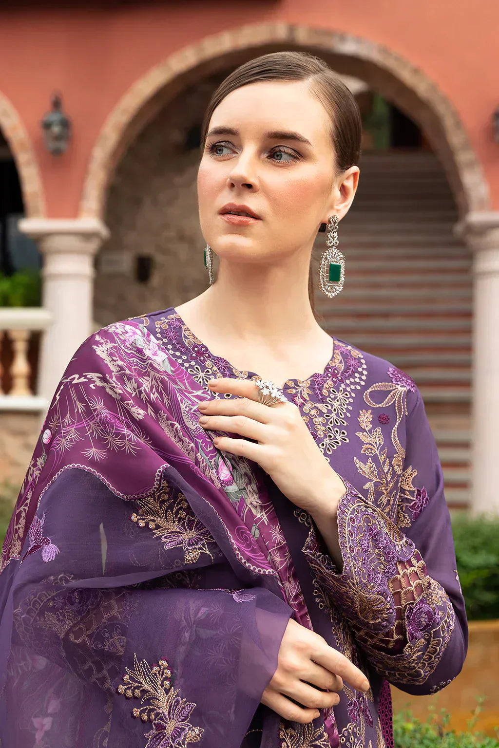 Ramsha | Andaz Collection | PURPLE SAPPHIRE - House Of Anaya