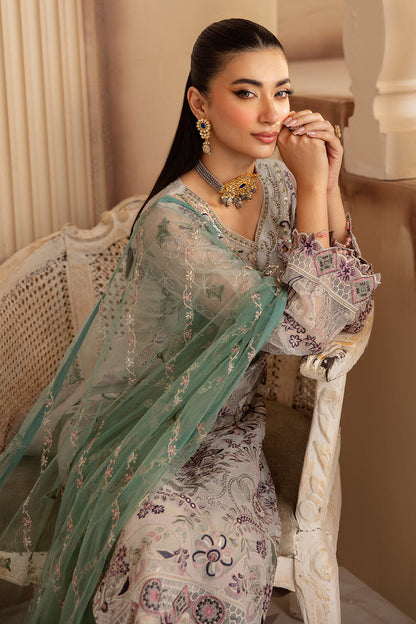 Ramsha | Minhal Organza Collection |  M-1202