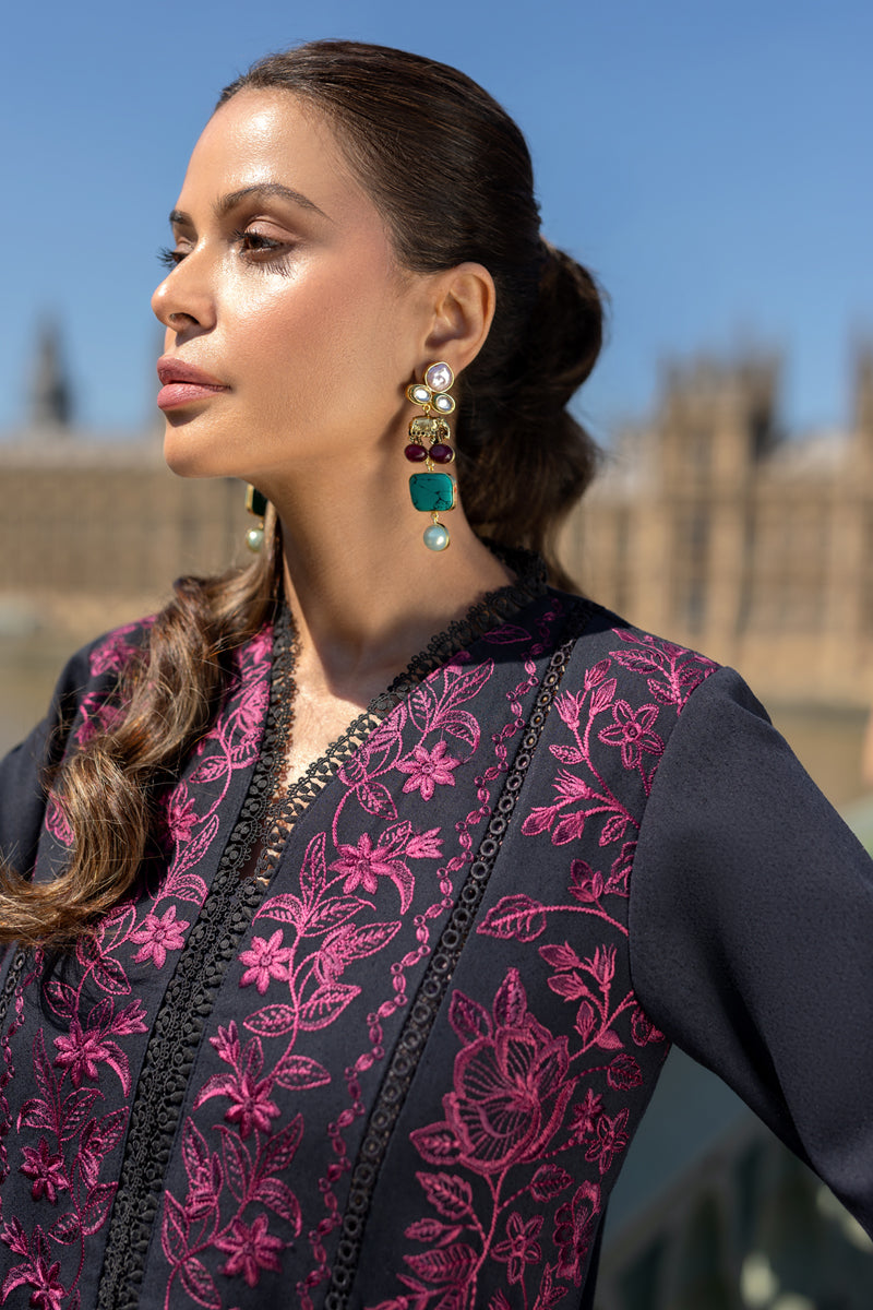 Rangrasiya | Carnation Winter Shawl | Emily