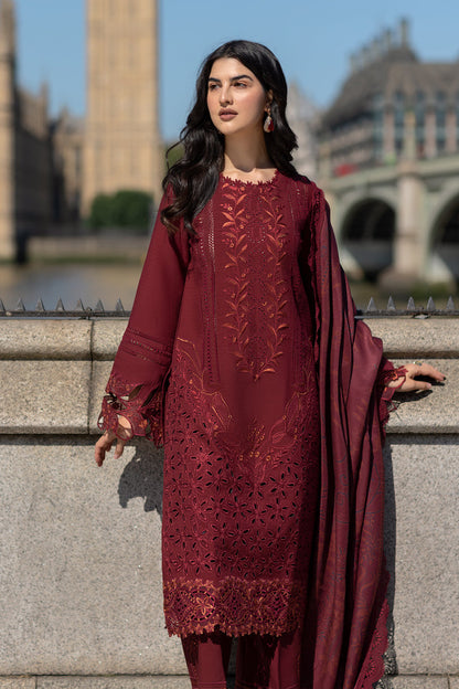 Rangrasiya | Carnation Winter Shawl | Audrey