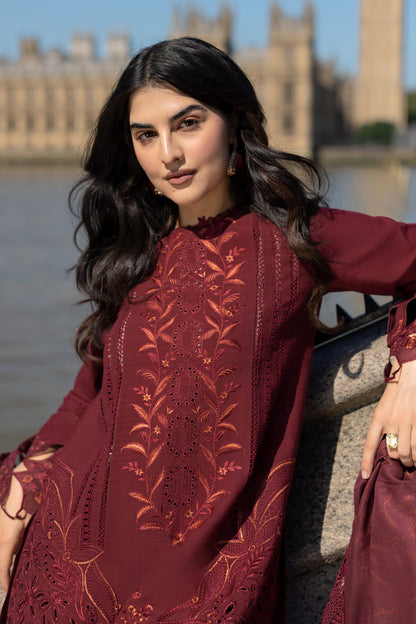 Rangrasiya | Carnation Winter Shawl | Audrey