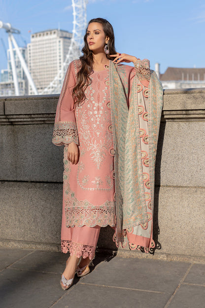 Rangrasiya | Carnation Winter Shawl | Grace