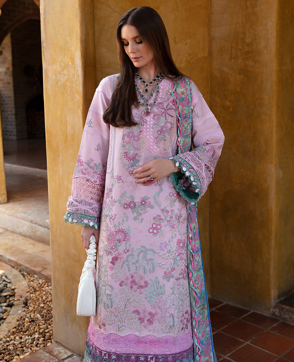 Republic Womenswear | Ilana Eid Luxury Lawn | Aveline - House Of Anaya