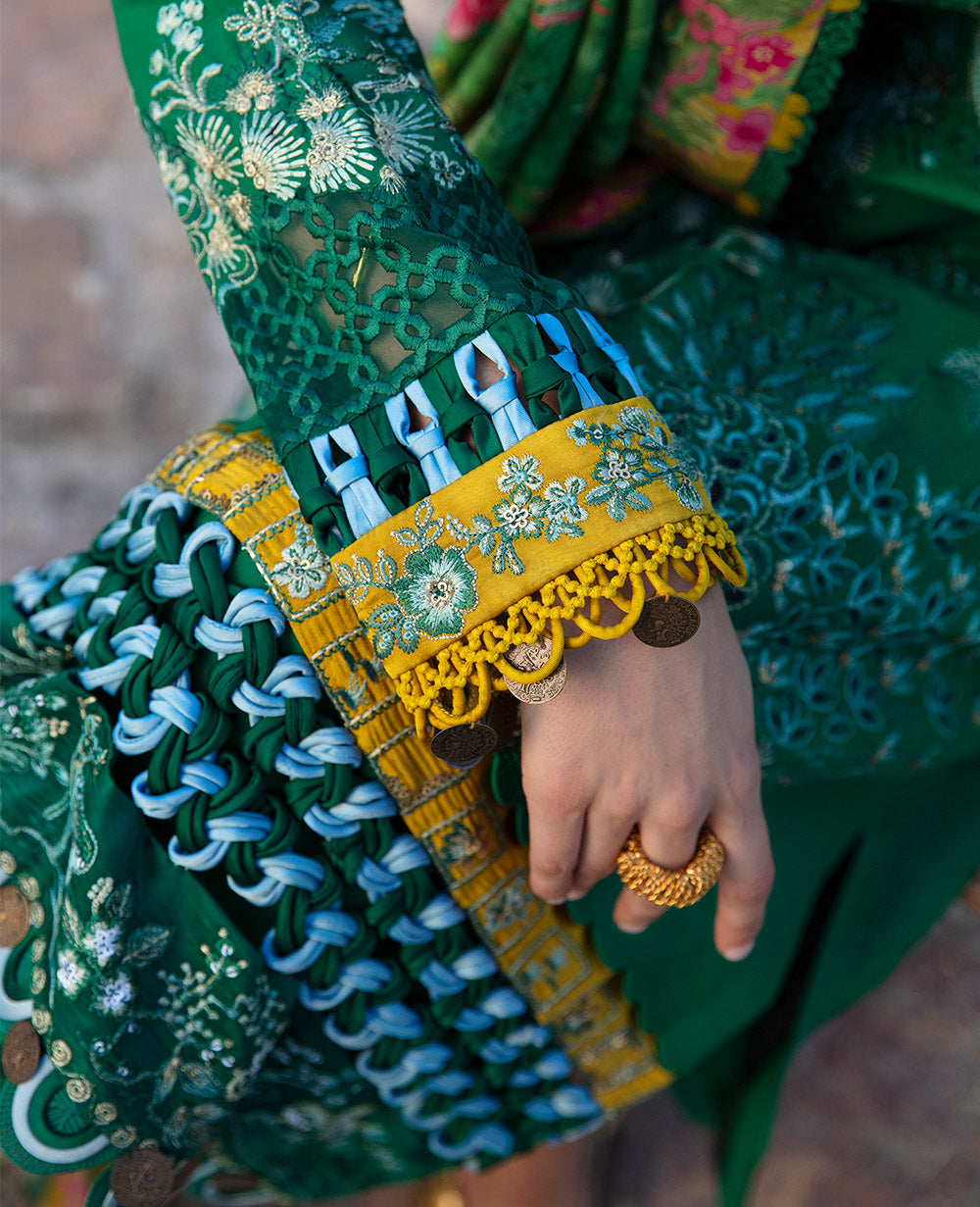 Republic Womenswear | Ilana Eid Luxury Lawn |Helene - House Of Anaya