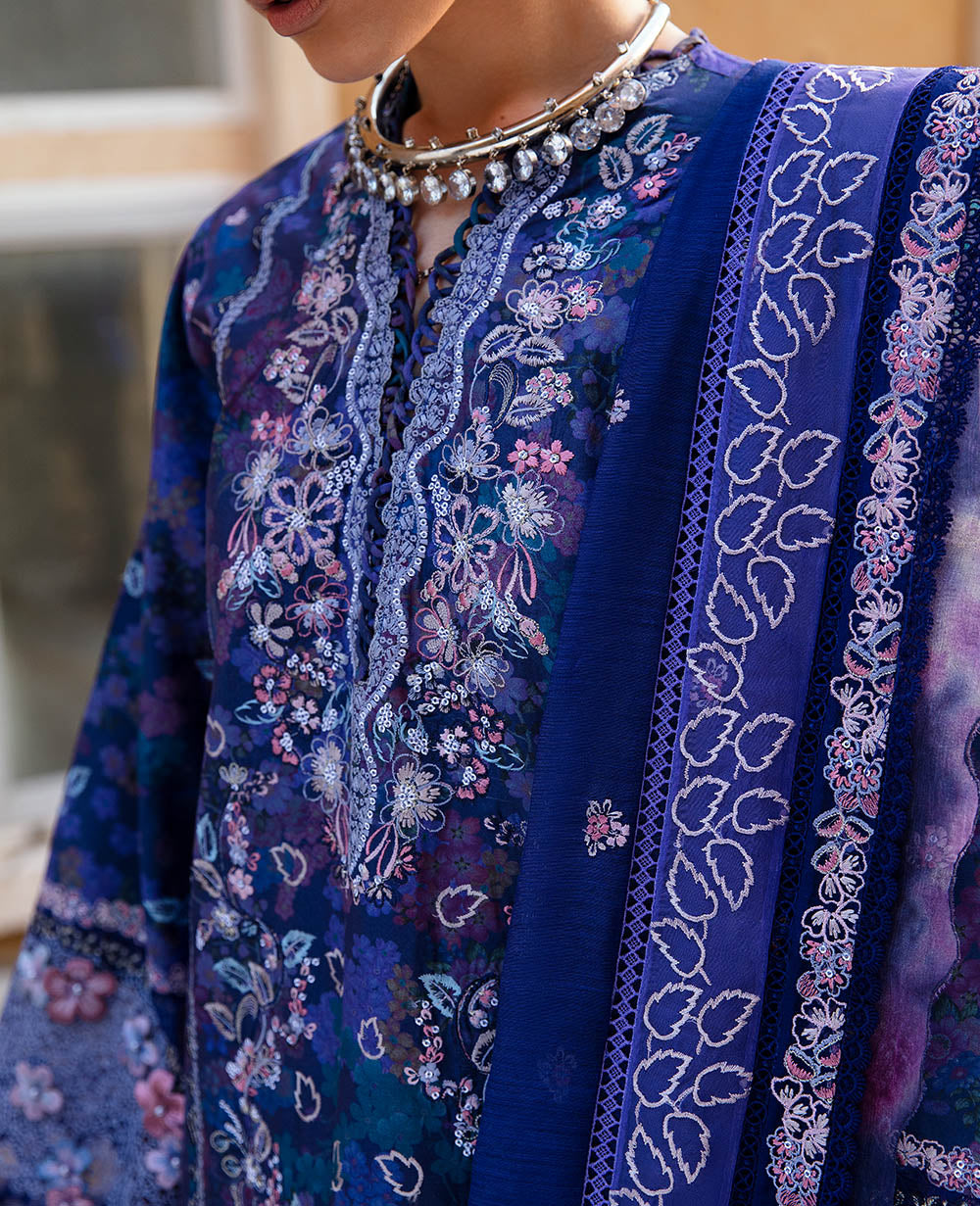 Republic Womenswear | Ilana Eid Luxury Lawn | Lawn Lune - House Of Anaya