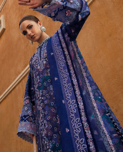 Republic Womenswear | Ilana Eid Luxury Lawn | Lawn Lune - House Of Anaya