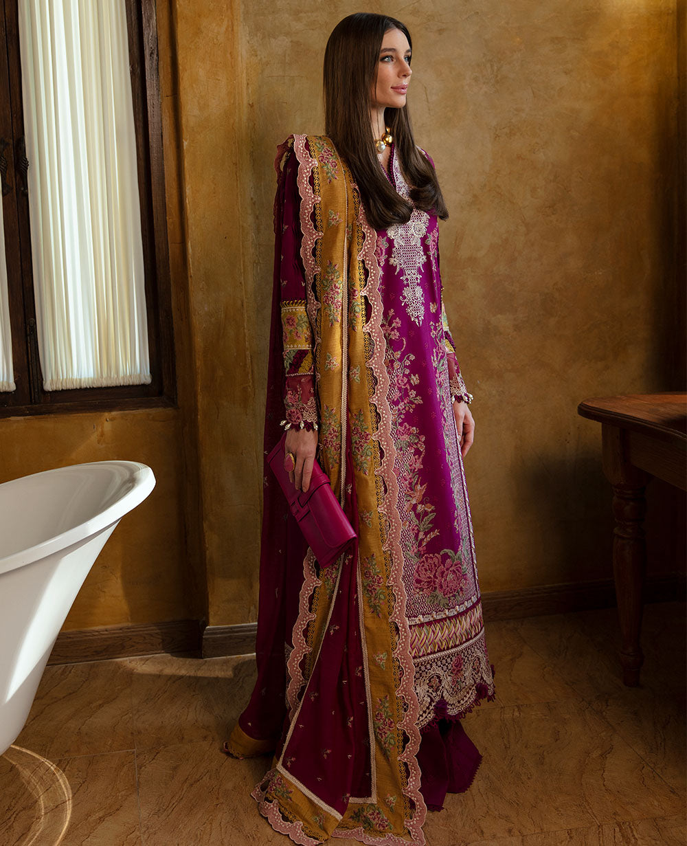 Republic Womenswear | Ilana Eid Luxury Lawn | Camille - House Of Anaya