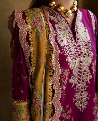 Republic Womenswear | Ilana Eid Luxury Lawn | Camille - House Of Anaya