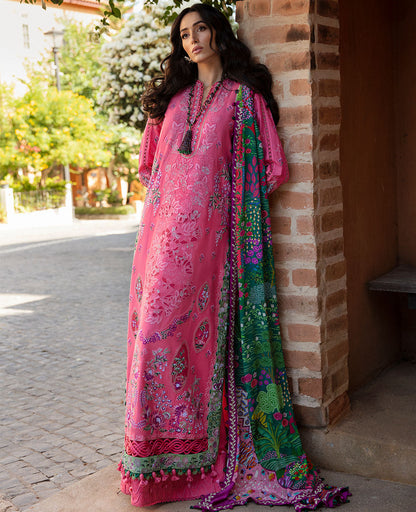 Republic Womenswear | Ilana Eid Luxury Lawn | Clemence - House Of Anaya
