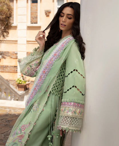 Republic Womenswear | Ilana Eid Luxury Lawn | Aur????????????????lie - House Of Anaya