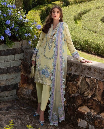 Republic Womenswear | Ilana Eid Luxury Lawn | Sylvie - House Of Anaya