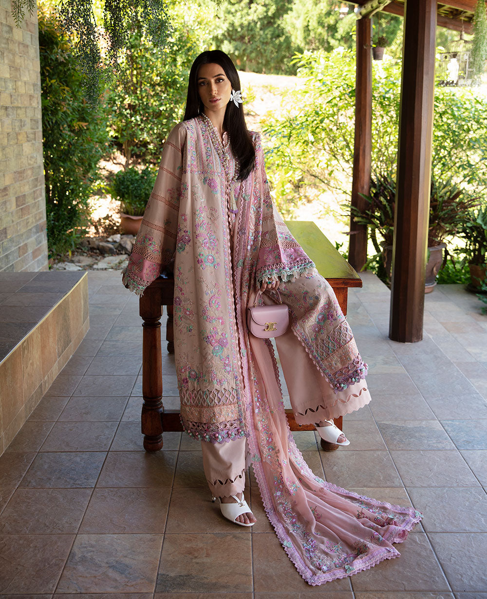 Republic Womenswear | Ilana Eid Luxury Lawn | Lumiere - House Of Anaya