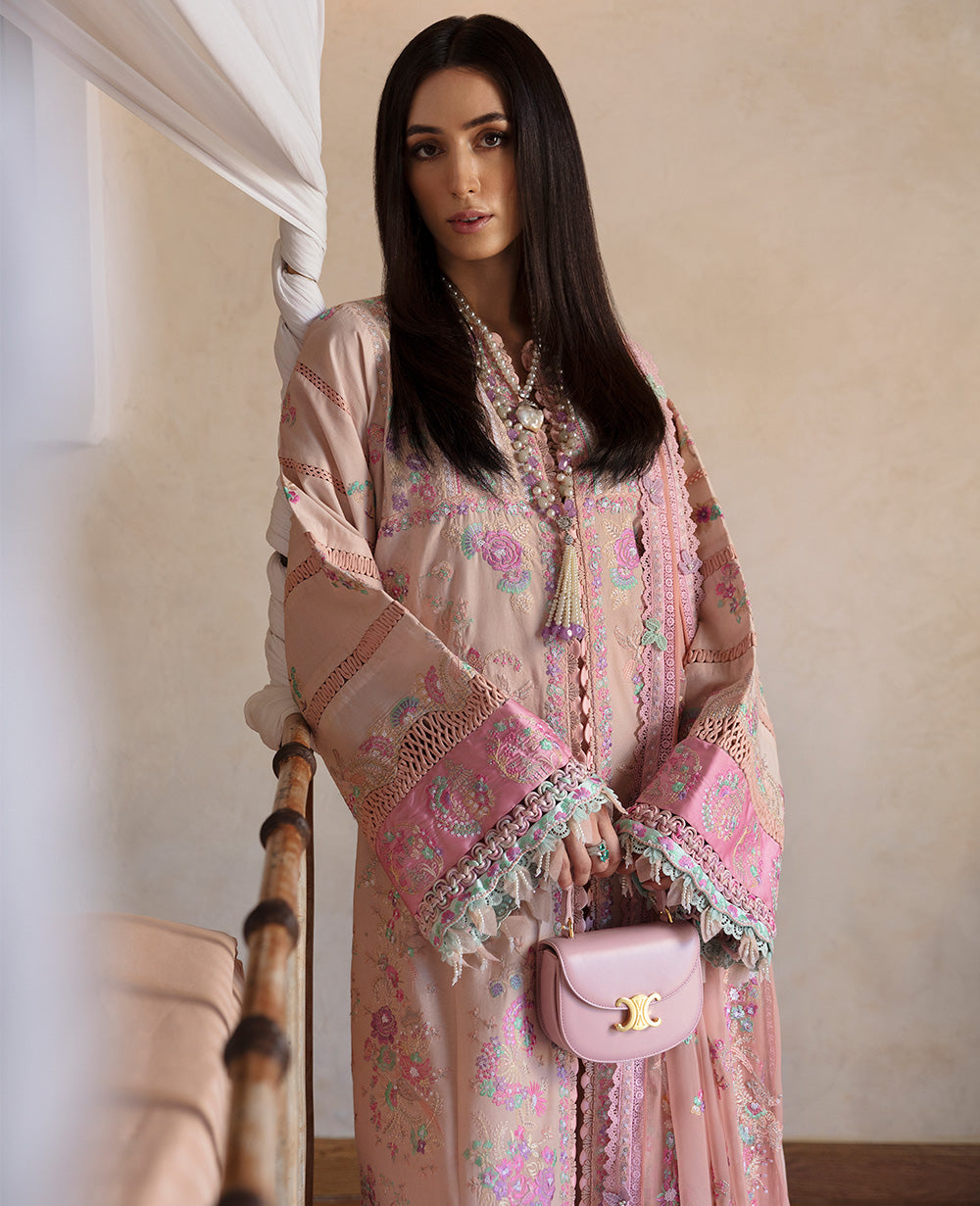 Republic Womenswear | Ilana Eid Luxury Lawn | Lumiere - House Of Anaya