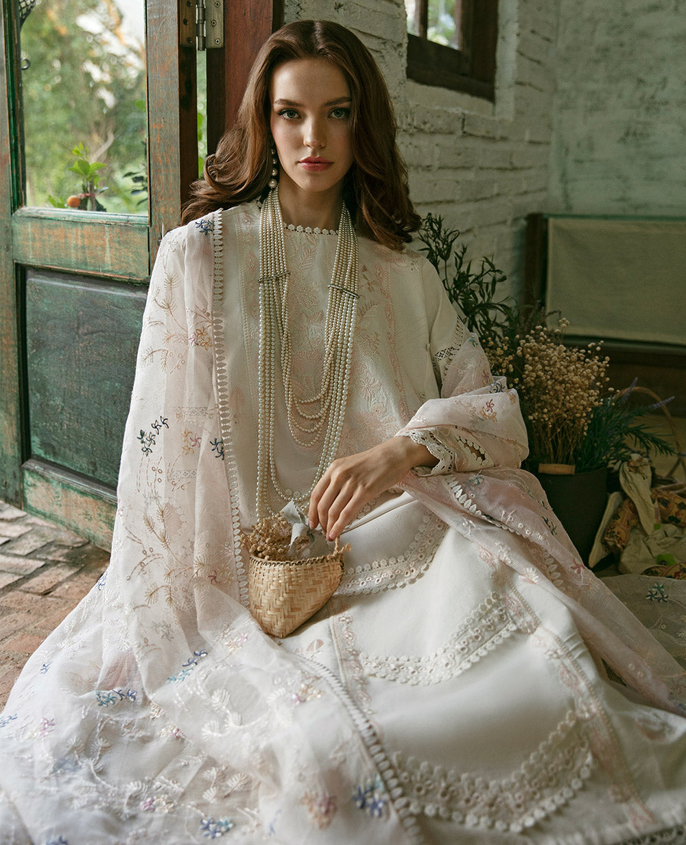 Republic Womenswear | Embroidered Pret 24 | Leuer - House Of Anaya