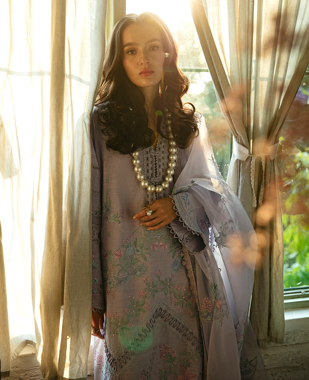 Republic Womenswear | Embroidered Pret 24 | Eugine - House Of Anaya