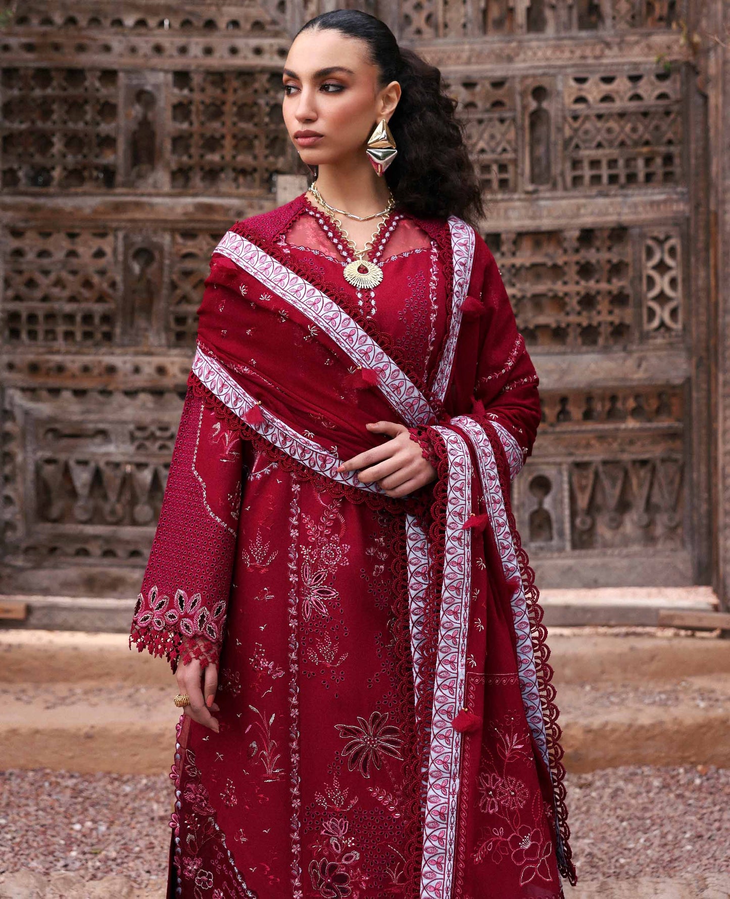 Republic Womenswear | Embroidered Pret 26 | Rosalie