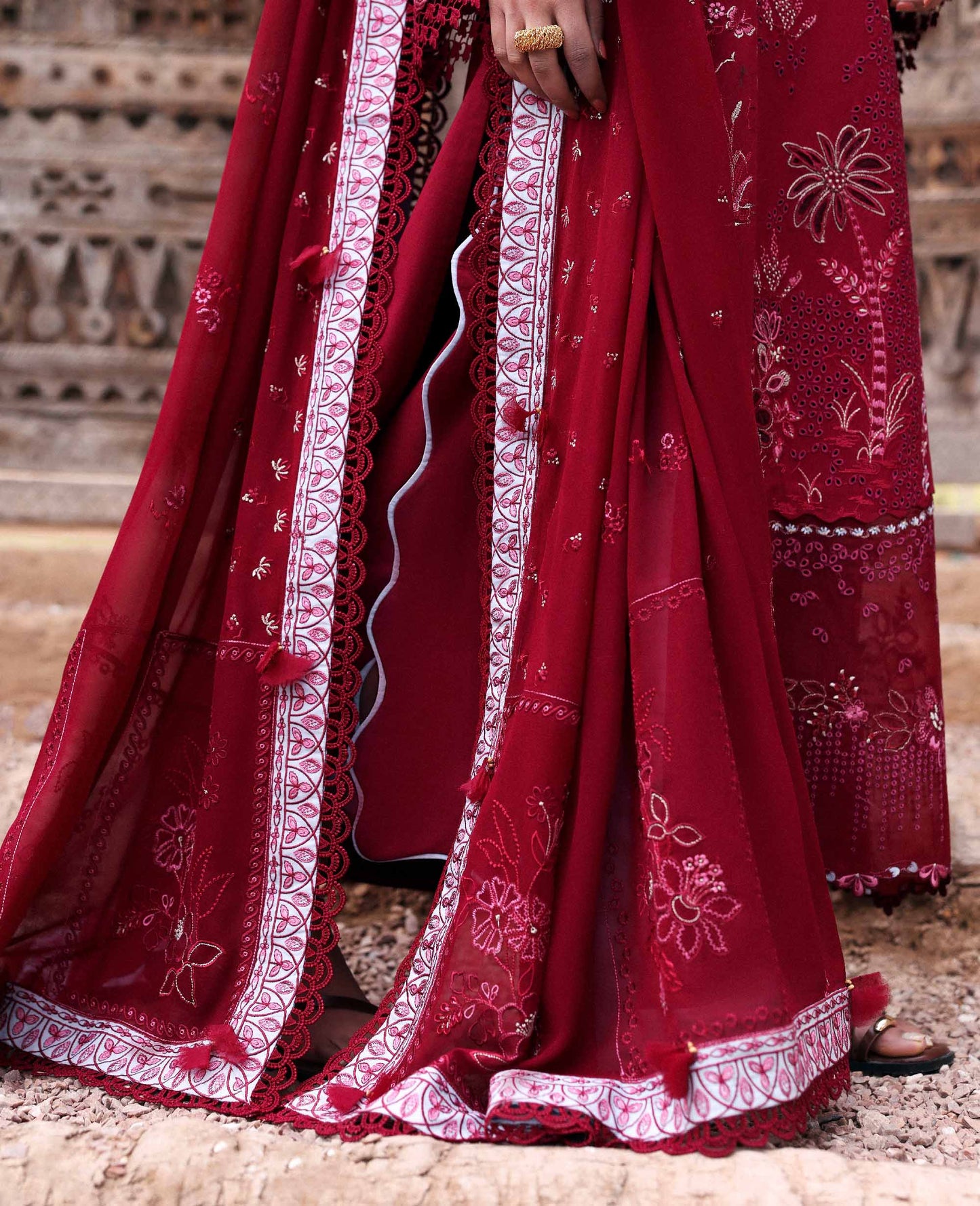 Republic Womenswear | Embroidered Pret 26 | Rosalie
