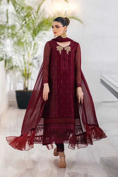 Azure | Embroidered Ensembles 23 | Ruby Vine - House Of Anaya