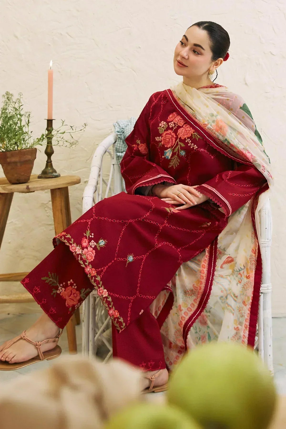 Zara Shahjahan | Coco Lawn 24 | RUHI-10B - House Of Anaya