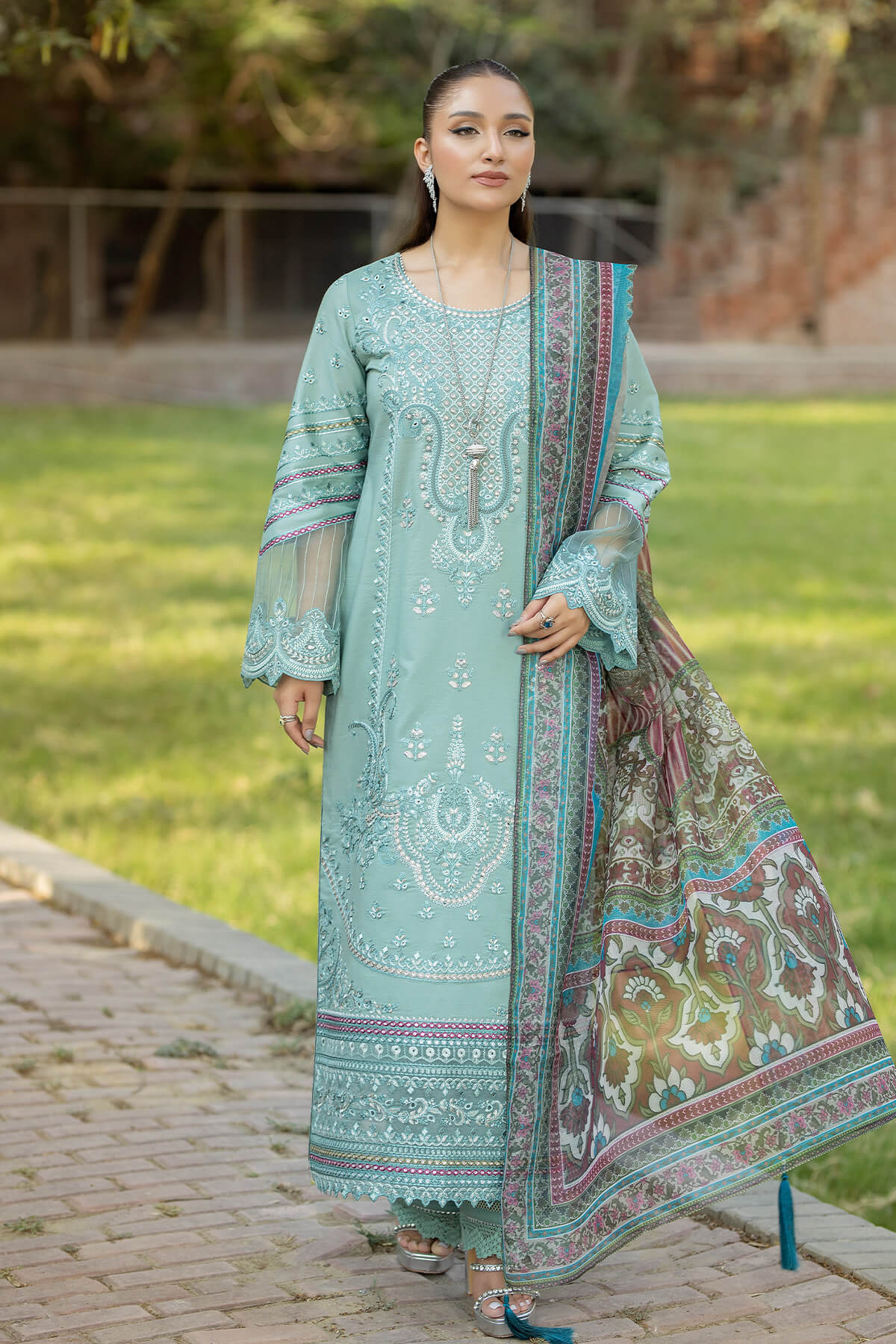 Imrozia Premium | Subah e Roshan | S.L 73 Zaib - House Of Anaya