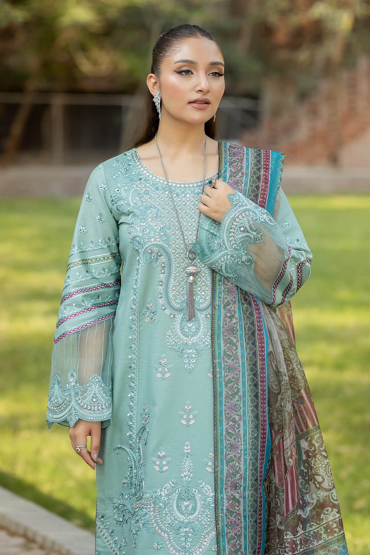 Imrozia Premium | Subah e Roshan | S.L 73 Zaib - House Of Anaya