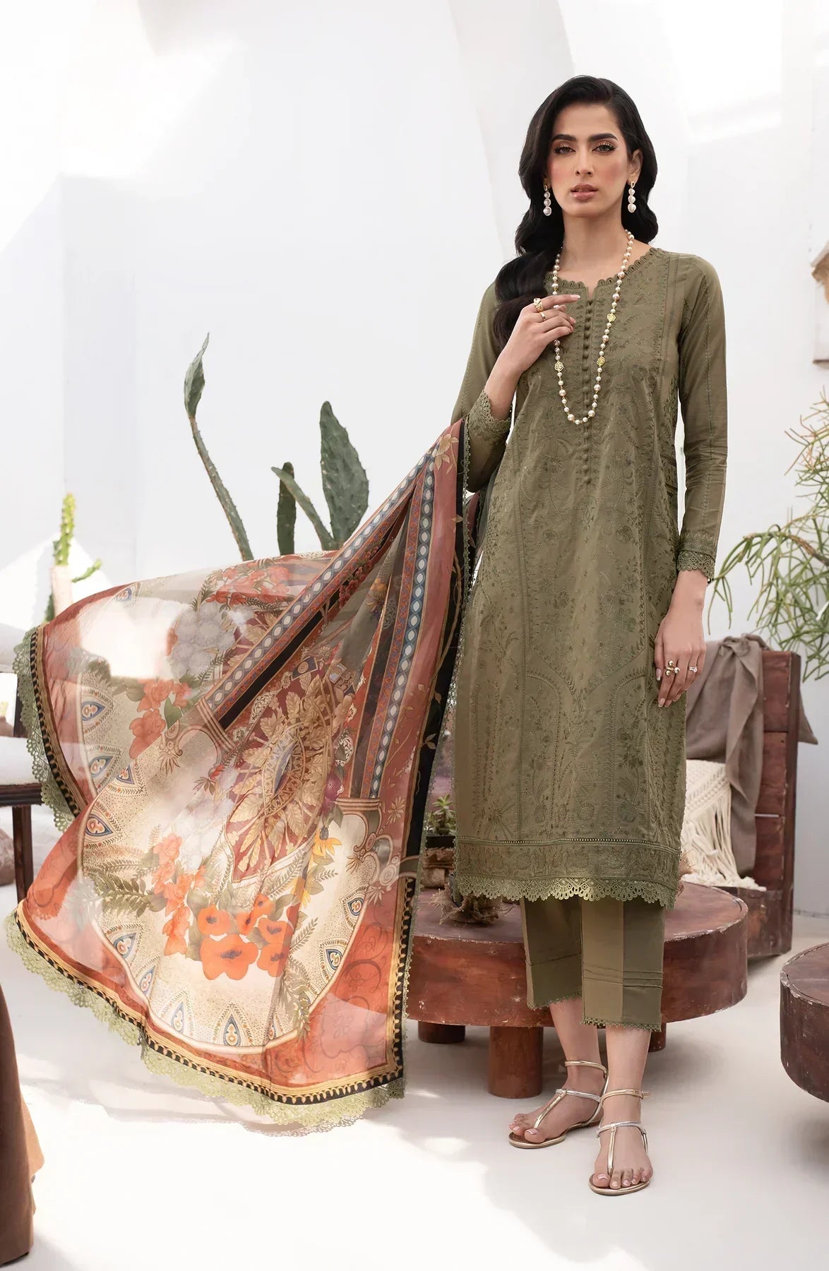 Zarif | Eid Lawn 24| ZL 06 REMIAH - House Of Anaya
