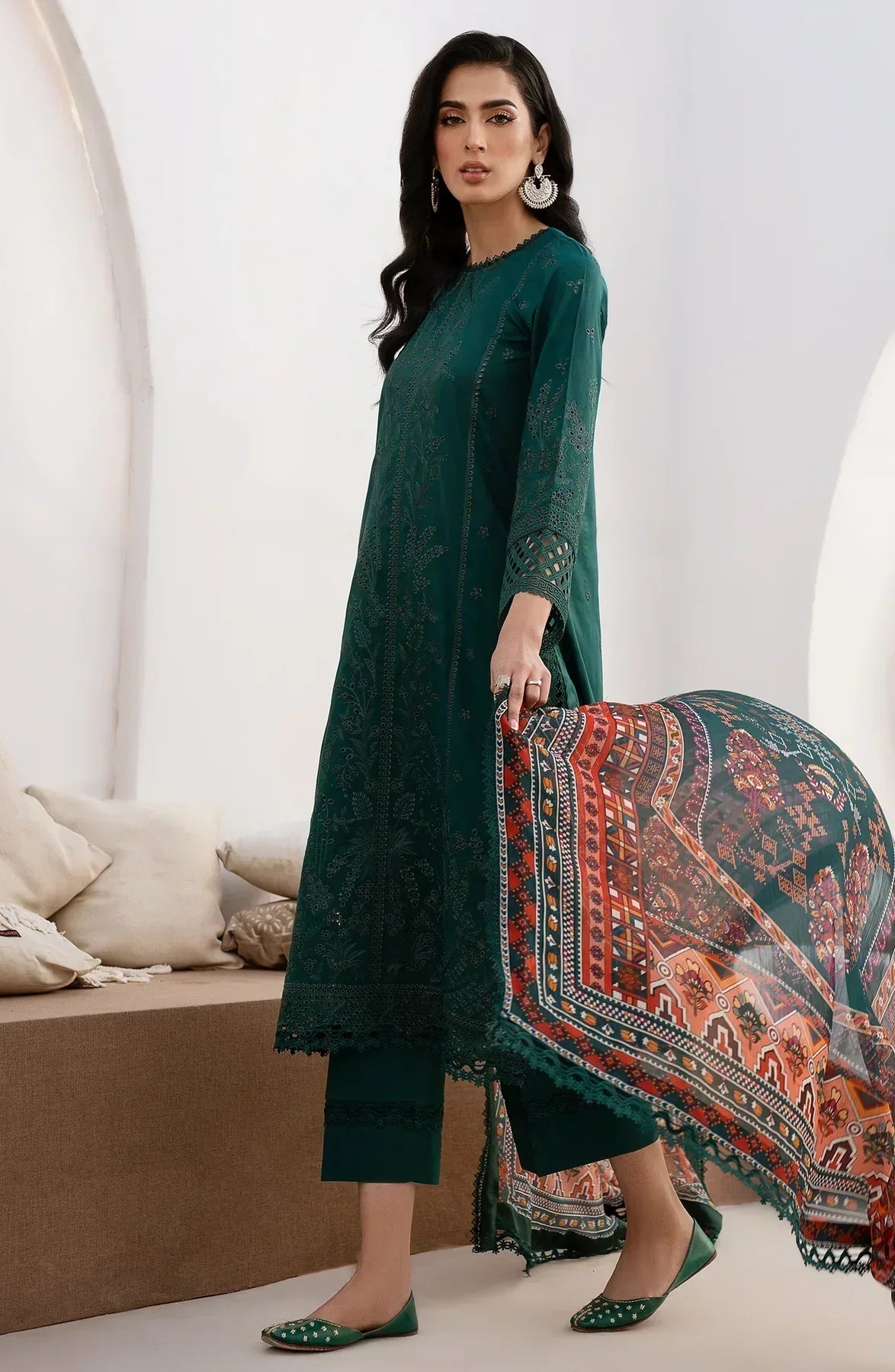 Zarif | Eid Lawn 24| ZL 01 MAPLE - House Of Anaya