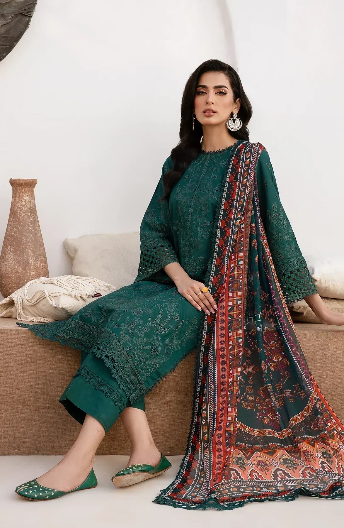 Zarif | Eid Lawn 24| ZL 01 MAPLE - House Of Anaya