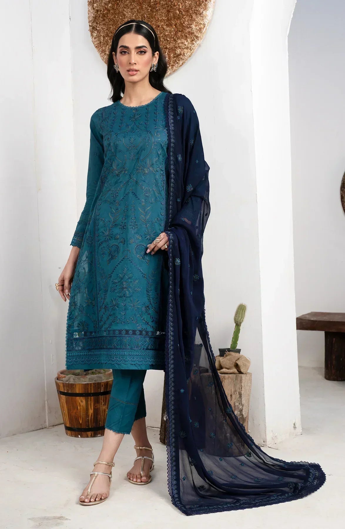 Zarif | Eid Lawn 24| ZL 07 MARINA - House Of Anaya
