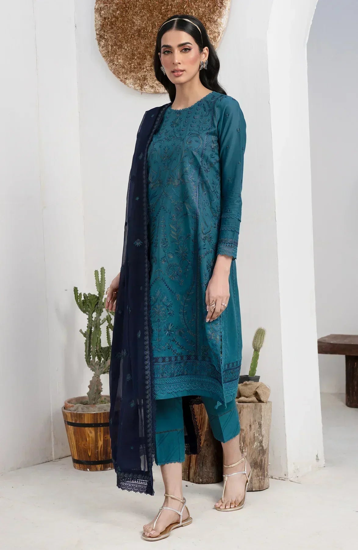 Zarif | Eid Lawn 24| ZL 07 MARINA - House Of Anaya
