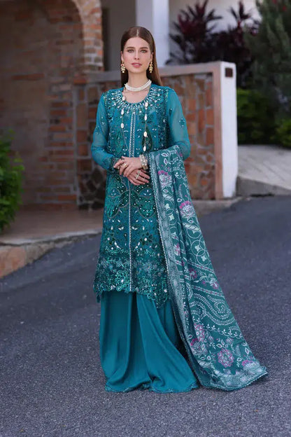Noor by Saadia Asad | Chiffon Formals 23 | D8-Zarish - House Of Anaya