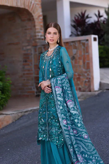 Noor by Saadia Asad | Chiffon Formals 23 | D8-Zarish - House Of Anaya