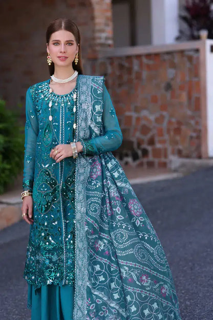 Noor by Saadia Asad | Chiffon Formals 23 | D8-Zarish - House Of Anaya