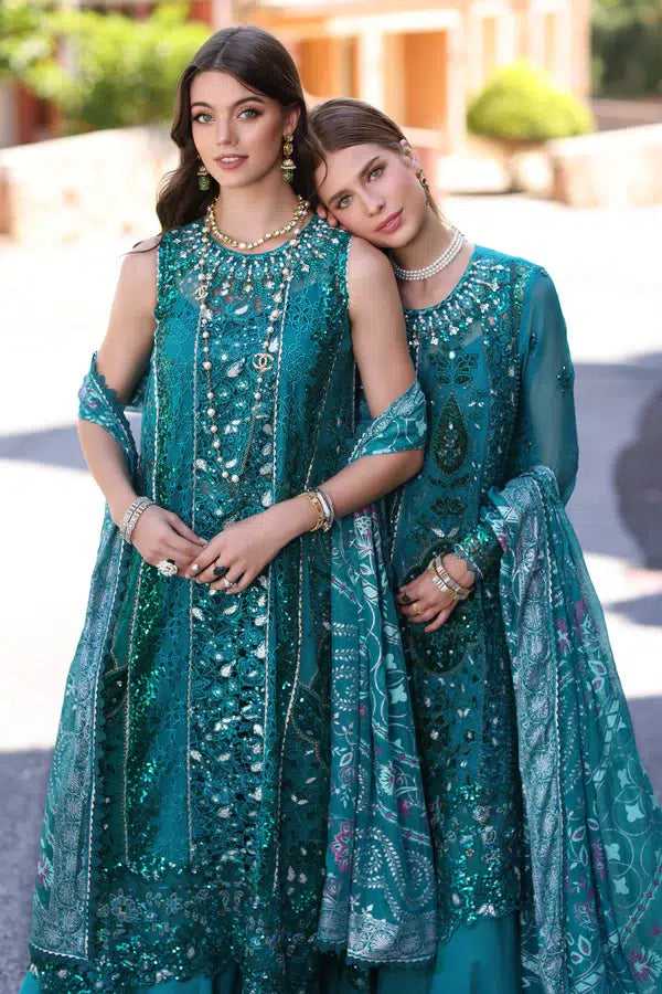 Noor by Saadia Asad | Chiffon Formals 23 | D8-Zarish - House Of Anaya