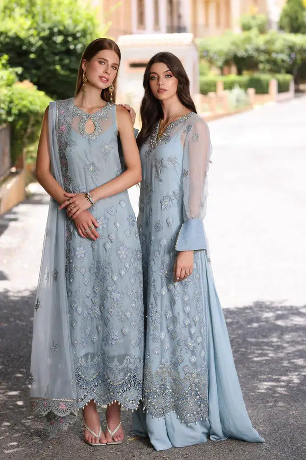 Noor by Saadia Asad | Chiffon Formals 23 | D1-Laira - House Of Anaya