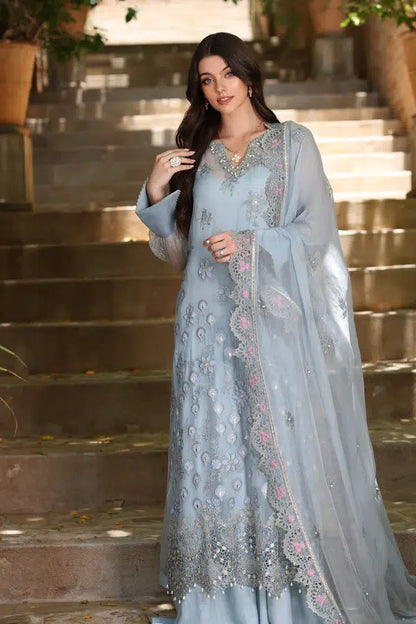 Noor by Saadia Asad | Chiffon Formals 23 | D1-Laira - House Of Anaya