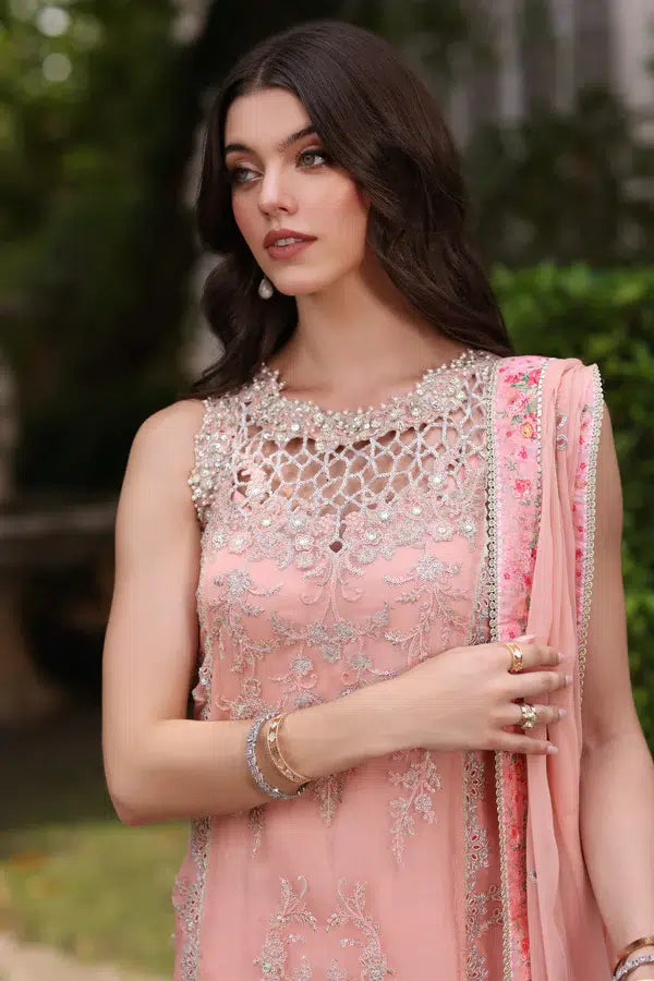 Noor by Saadia Asad | Chiffon Formals 23 | D2-Ekai - House Of Anaya