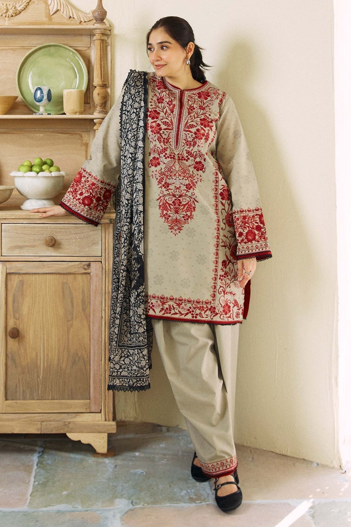 Zara Shahjahan | Coco Lawn Eid Edit 24 | SABAH-D7 - House Of Anaya