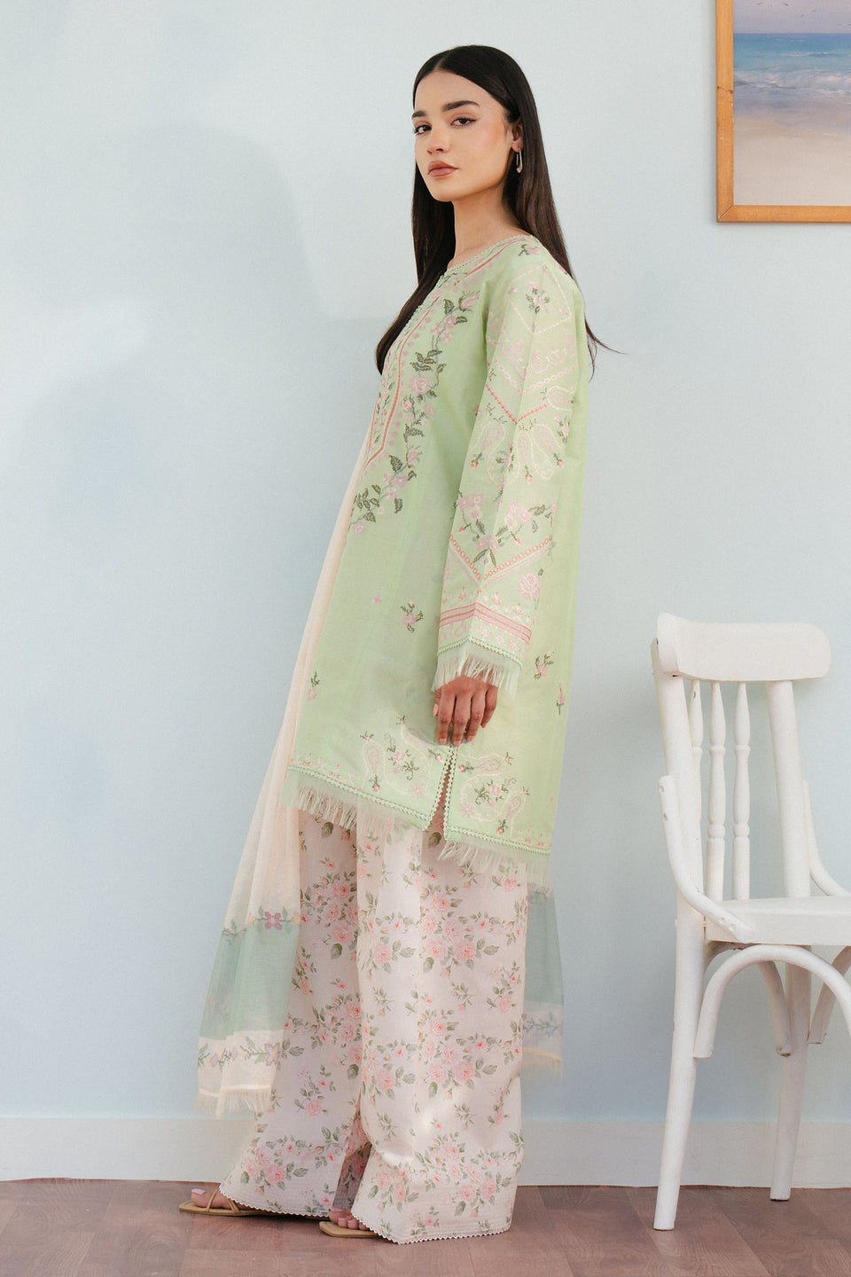 Zara Shahjahan | Coco Lawn 25 | SERENE-2A - House Of Anaya