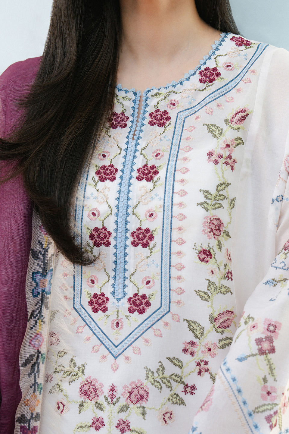 Zara Shahjahan | Coco Lawn 25 | SERENE-2B - House Of Anaya