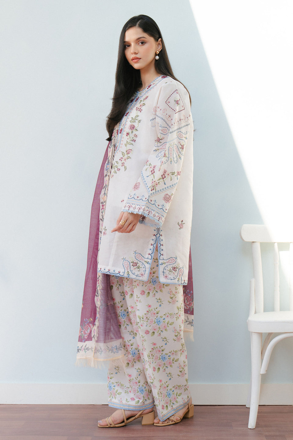 Zara Shahjahan | Coco Lawn 25 | SERENE-2B - House Of Anaya