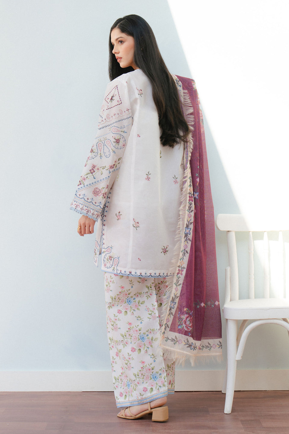 Zara Shahjahan | Coco Lawn 25 | SERENE-2B - House Of Anaya
