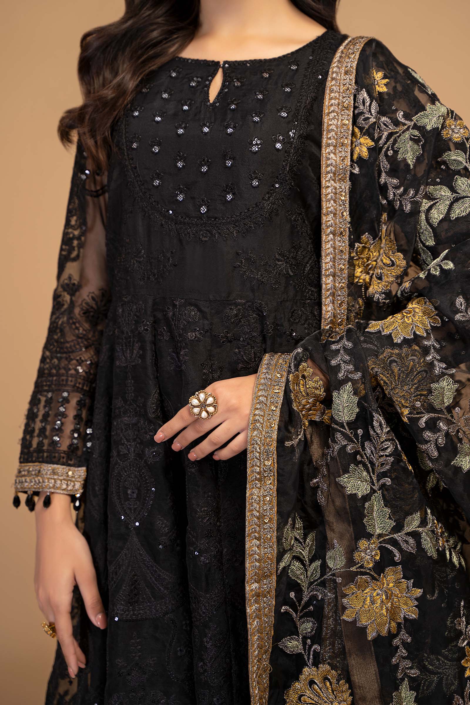 Maria B | Pre Fall 25 | Organza Frock 13