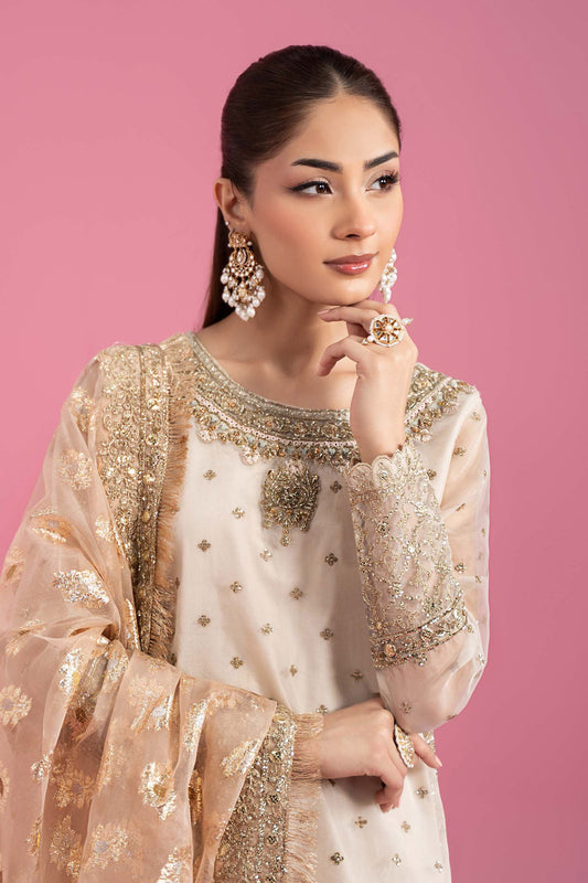 Maria B | Eid Collection 26 | 3 Piece Embroidered Organza Suit
