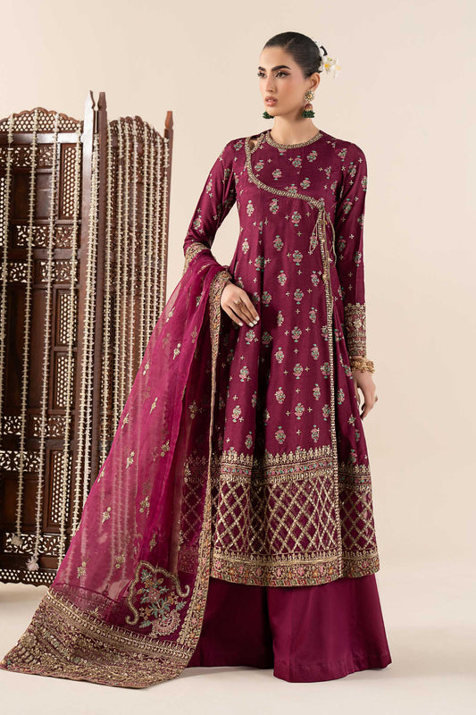 Maria B | Eid Collection 26 | 3 Piece Printed Raw Silk Suit