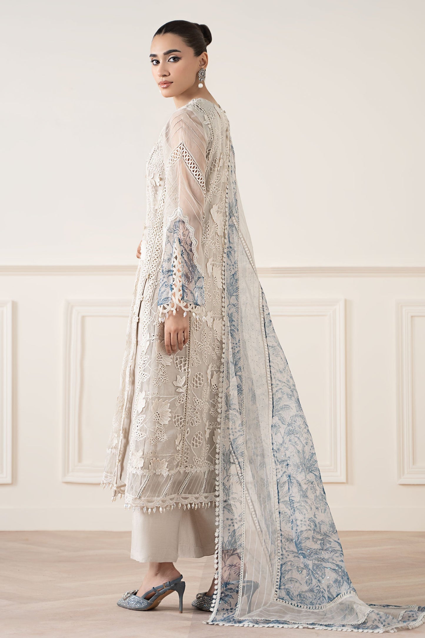 Maria B | Pre Fall 25 | Organza Suit 05