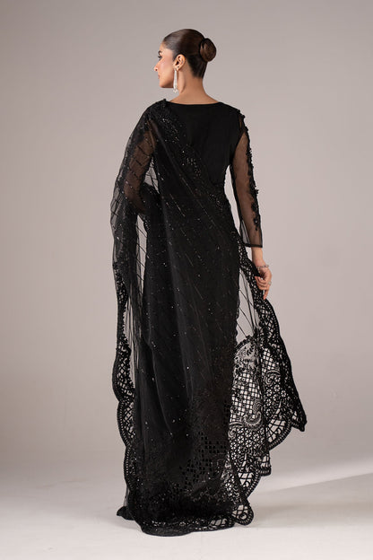 Maria B | Eid Collection 26 | Embroidered Net Saree