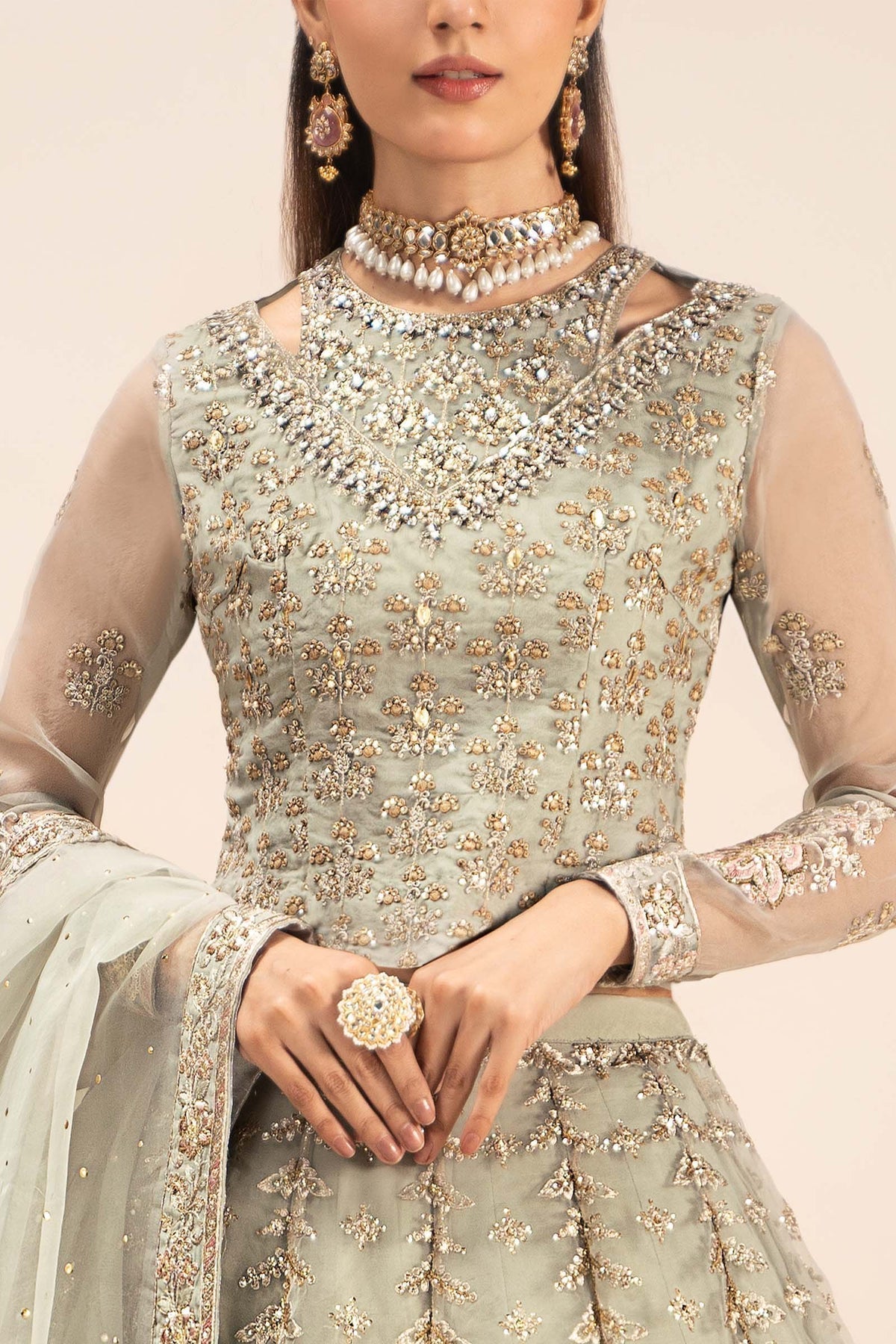 Maria B | Formal Wears | SF-EF25-55 - House Of Anaya
