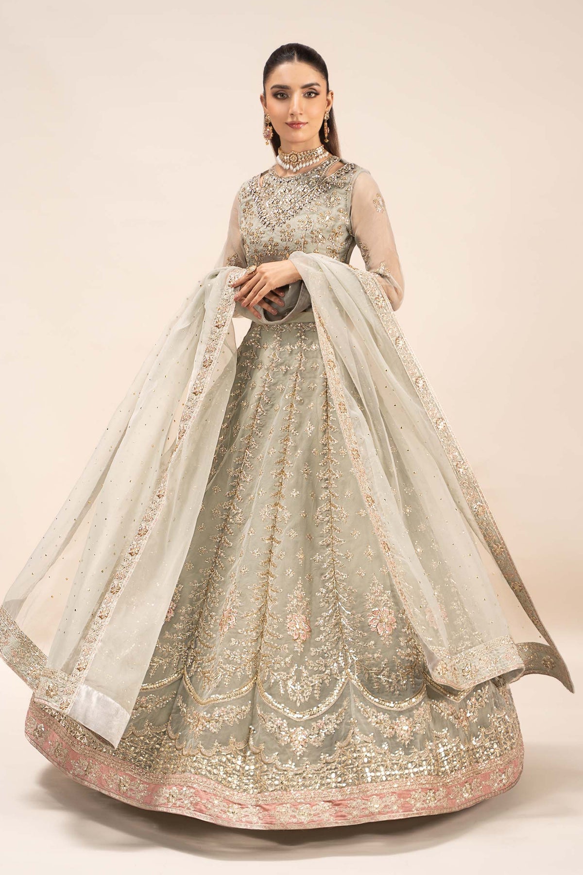 Maria B | Formal Wears | SF-EF25-55 - House Of Anaya