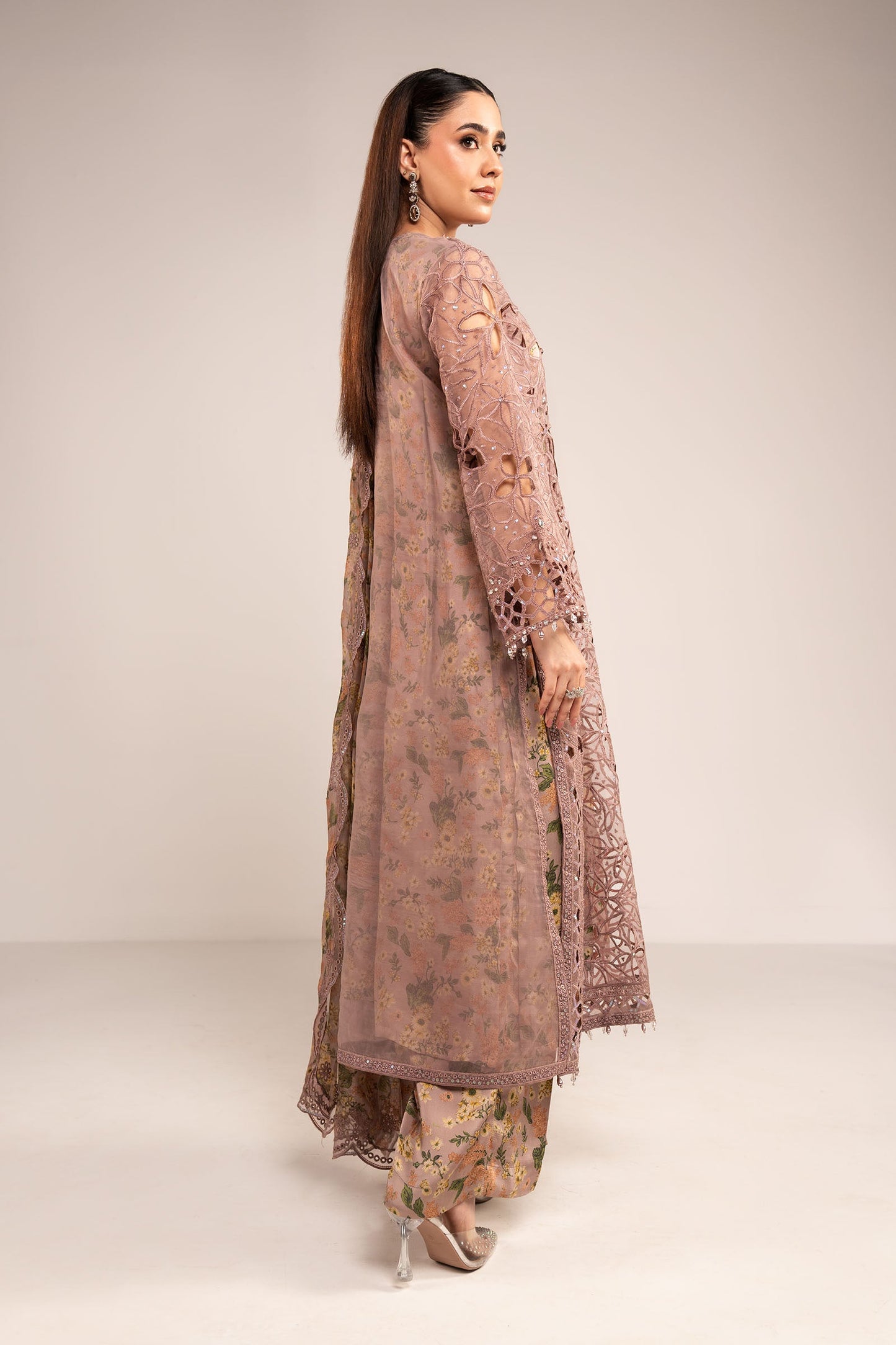 Maria B | Eid Collection 26 | 3 Piece Embroidered Organza Suit